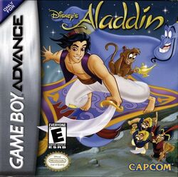 Aladdin GBA Cover