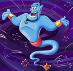 Genie in Disney Villains Challenge