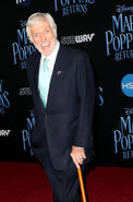 Dick Van Dyke at premiere of Mary Poppins Returns in December 2018.