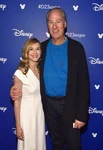 Holly Hunter with Craig T. Nelson attending the 2017 D23 Expo.