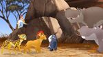 "Sorry, Lion Guard. That was my fault. There's no real danger."