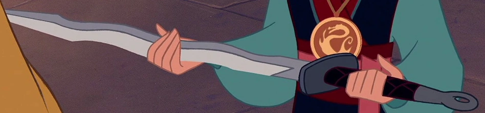 mulan sword toy