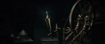The spinning wheel in Maleficent.