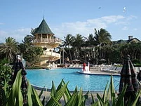 A view of the pool area at Disney's Vero Beach Resort