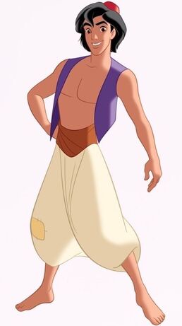 Aladdin pose