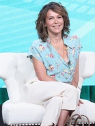 Jennifer speaks at the Red Oaks panel during the 2016 Summer TCA Press Tour.