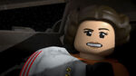 Leia pilots an X-wing - LEGO Star Wars Terrifying Tales
