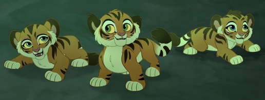 Lion Guard S03E015 - Feliks, Pasha, and Polina (tiger cubs) Profile