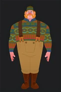 Oaken's costume design by Brittney Lee.