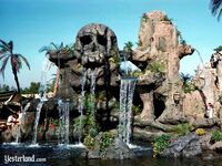 Disneyland's Skull Rock