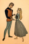 SleepingBeauty1959PrincePhillipConceptDesign2.jpg (456 KB) A concept design of Briar Rose and Prince Phillip by Marc Davis (1).