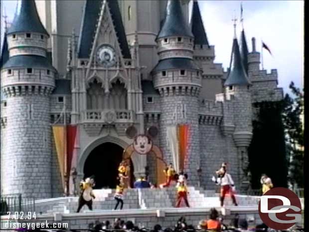 Mickey and Mini With Reflection of Castle in Glasses -  Canada