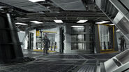 Helicarrier Corridors Concept Art 1