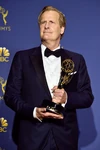 Jeff Daniels poses in the press room at the 70th annual Emmy Awards in September 2018.