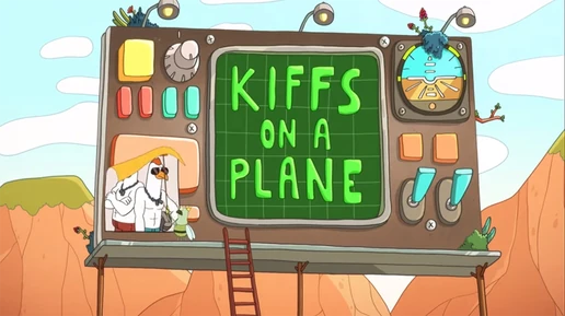 Kiff's on a Plane title card