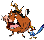 Pumbaa timon zazu