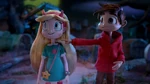 Star and Marco in stop-motion, as seen in a Halloween-themed Disney XD station ID.