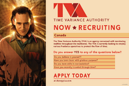 TVA recruiting promo Loki