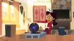 Penny does not know how to work a Record player