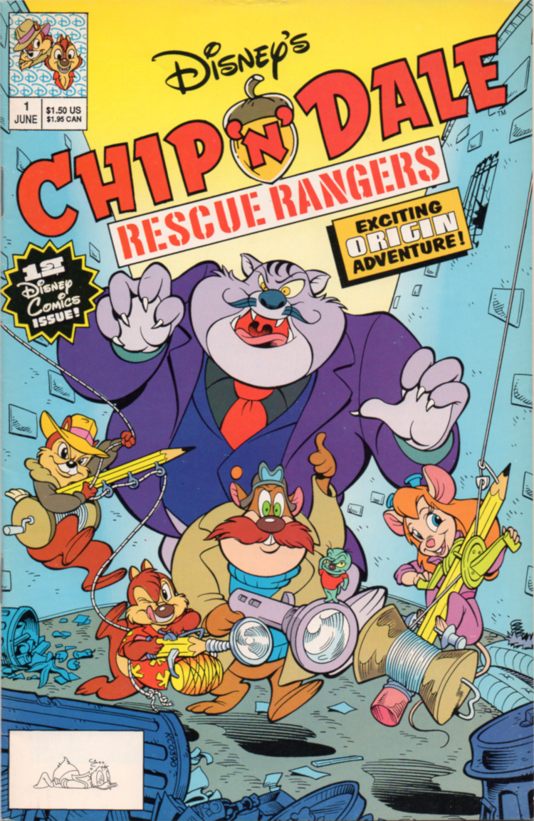 Chip N Dale Rescue Rangers Cómic