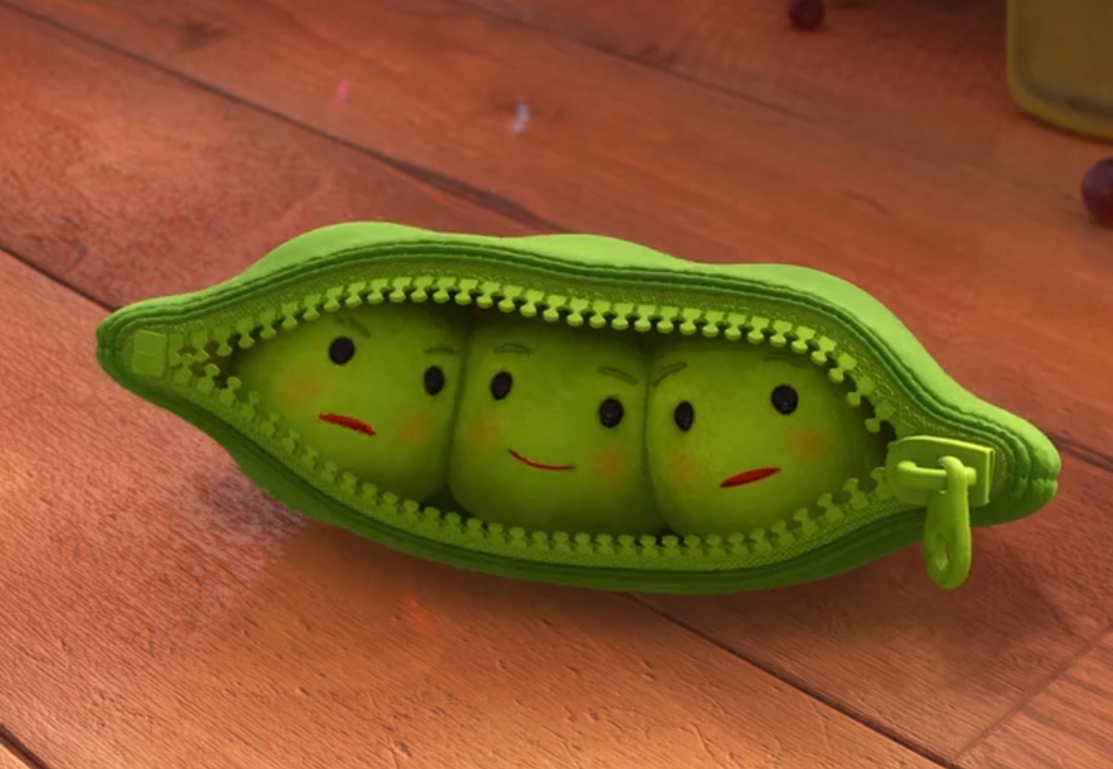 toy story three peas in a pod