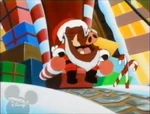 Pumba como Santa Claus