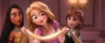 Rapunzel's hair in Ralph Breaks the Internet