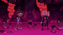Anne confronting Sasha about her past misdeeds