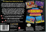 Back cover for the SNES version