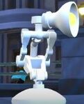 Luxo, Jr. as a playable character in LEGO The Incredibles