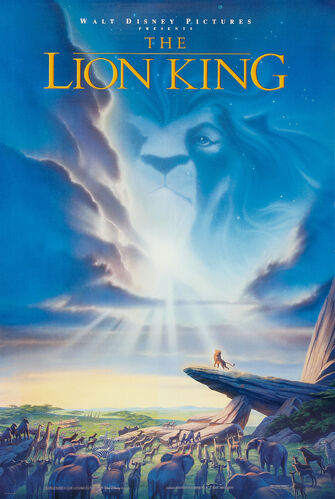 Lion King Theatrical Poster 1994