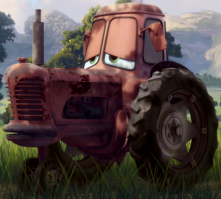 disney cars tractor