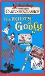 Donald can be seen on the cover for a videotape called The Roots of Goofy