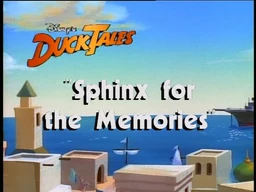 Sphinx for the Memories titlecard