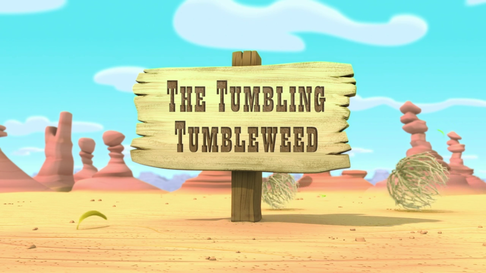 Why do tumbleweeds tumble?
