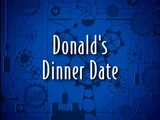 Donald's Dinner Date