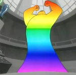 El Fantasma Arcoiris en Mickey and the Color Caper.