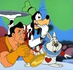 Goofy-Gastón-ConejoBlanco HoM.png (193 kB) Gastón con Goofy y el Conejo Blanco.