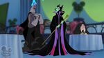 Hades in love with Maleficent in House of Mouse.