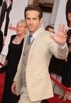 Ryan Reynolds at the premiere of The Proposal in June 2009.