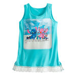 Walt Disney World-themed Stitch and Angel lace tee for girls