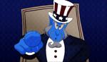 Genie as Uncle Sam