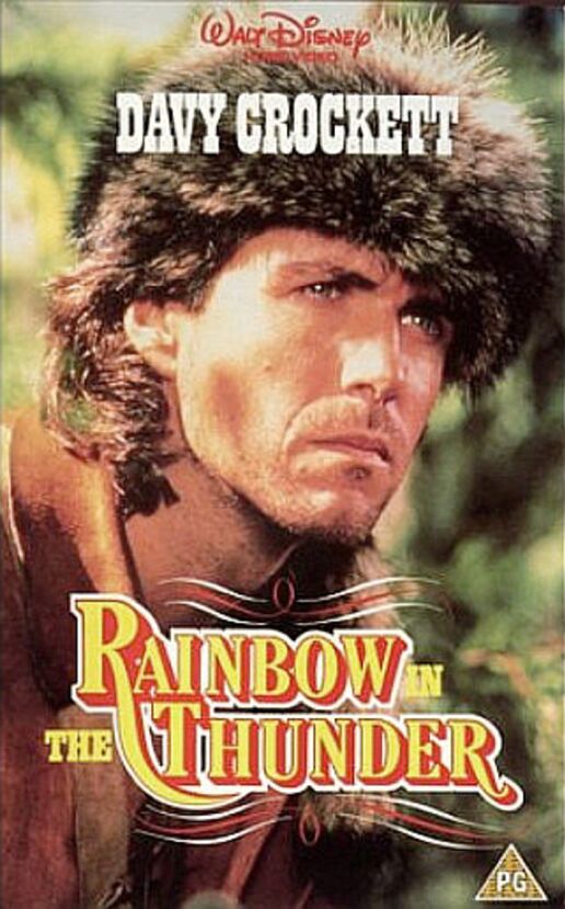 Davy Crockett - Rainbow in the Thunder Poster