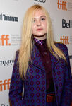 Elle Fanning attending the 2012 Toronto International Film Fest.