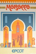 Morocco Pavilion attraction poster