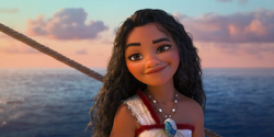 Moana in the sequel.