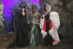 Once Upon a Time - 4x11 - Heroes and Villains - Production - Maleficent, Cruella and Ursula