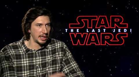 Star Wars The Last Jedi Adam Driver Interview