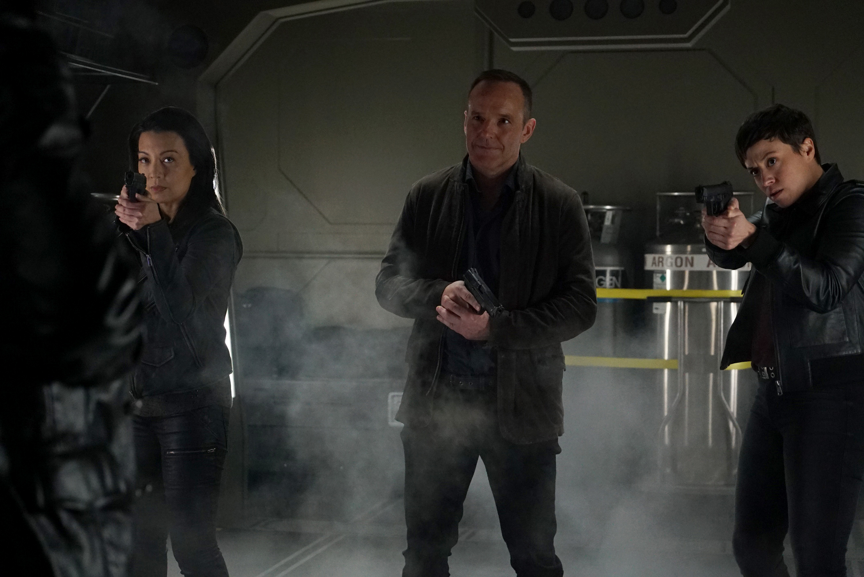 Agents of SHIELD - 5x14 - The Devil Complex - Fotografie - May, Coulson și Piper...