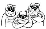 The Beagle Boys in "Sock Burglar", by Stephen DeStefano.